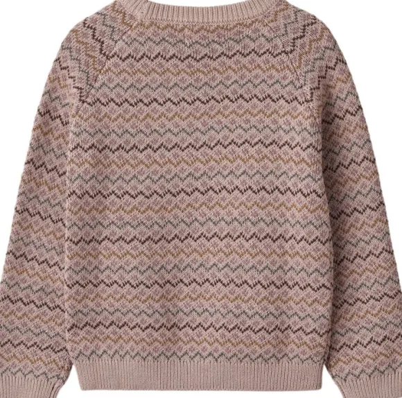 Jacquard Strik Pullover Mimi