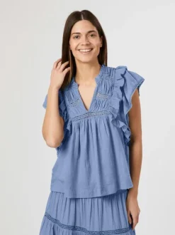 Jayla S Voile Top