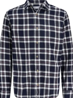 JJEDOVER CHECK SHIRT LS