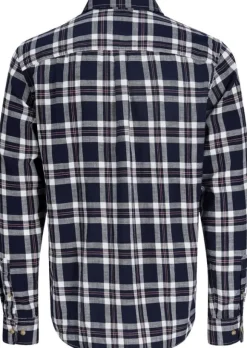 JJEDOVER CHECK SHIRT LS