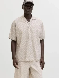 JJMILO SEERSUCKER RESORT SHIRT SS