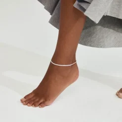 JOANNA ankle chain silver-plated