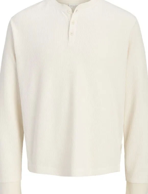 JORCHAMBERI HENLEY LS TEE