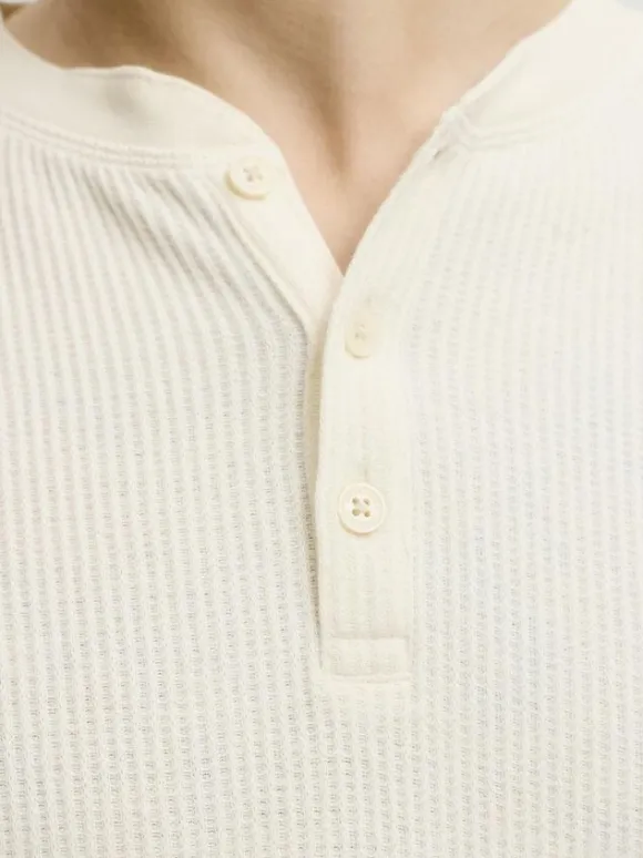 JORCHAMBERI HENLEY LS TEE