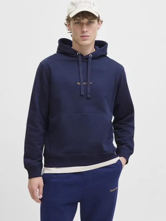 JORNORREBRO EMB SWEAT HOOD NOOS