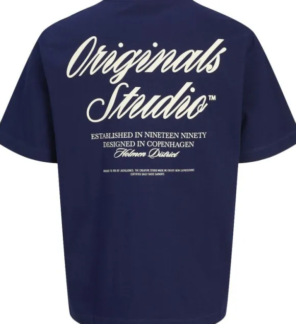 JORNORREBRO TYPO TEE SS CREW NECK S