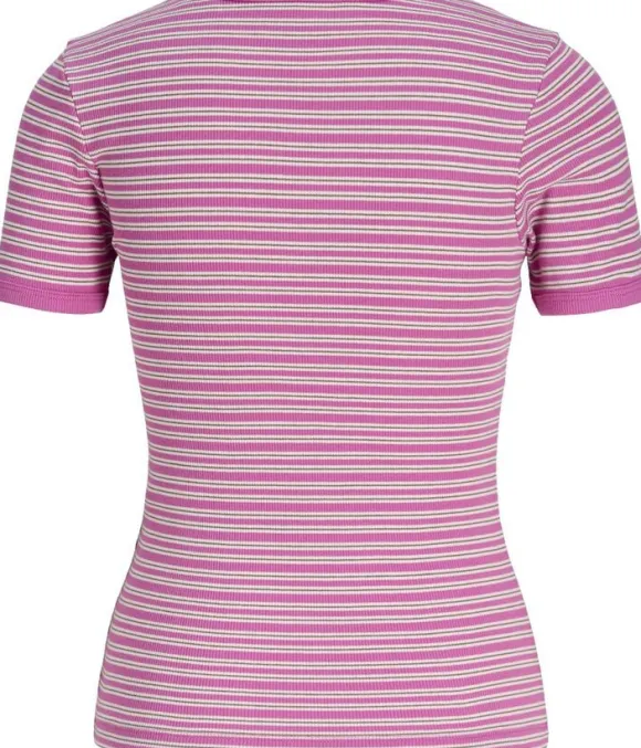 JXFRANKIE STR SS STRIPE TEE JRS