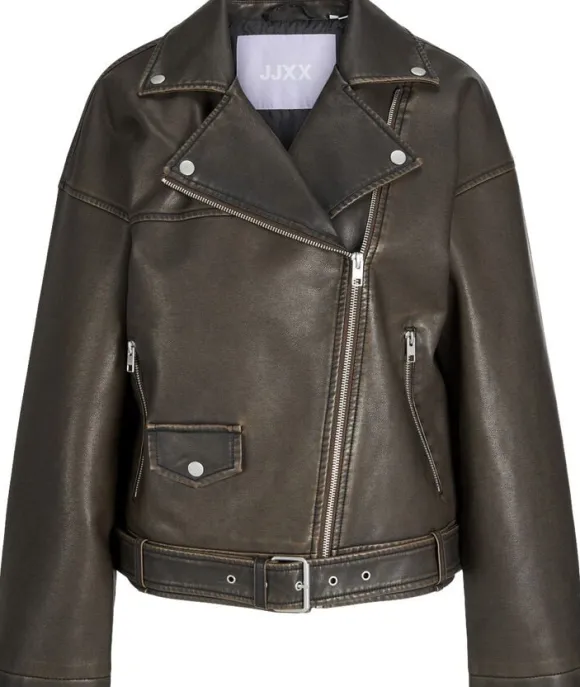 JXFRIDA WASHED BIKER JKT OTW SN