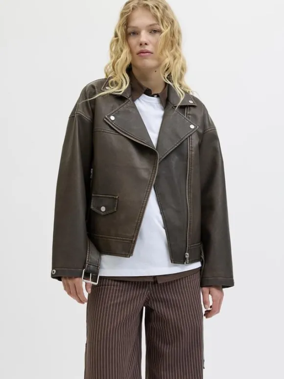 JXFRIDA WASHED BIKER JKT OTW SN
