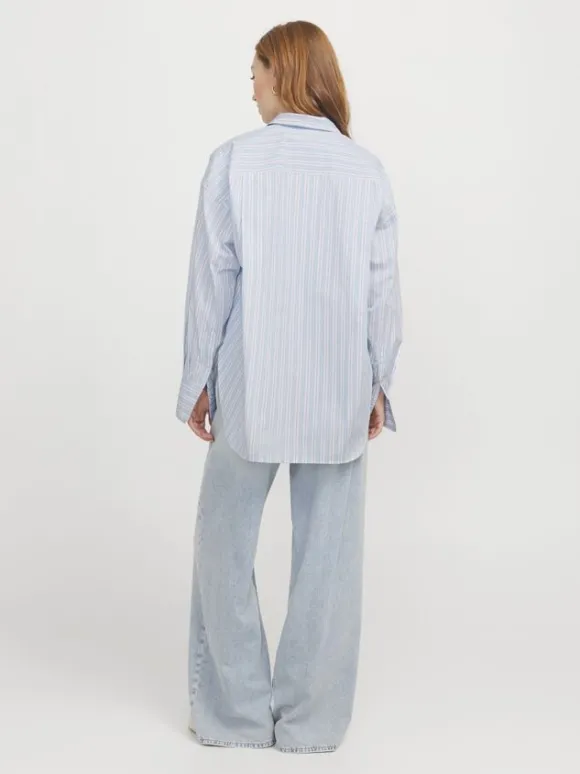 JXJAMIE LS RELAXED POPLIN SHIRT WVN