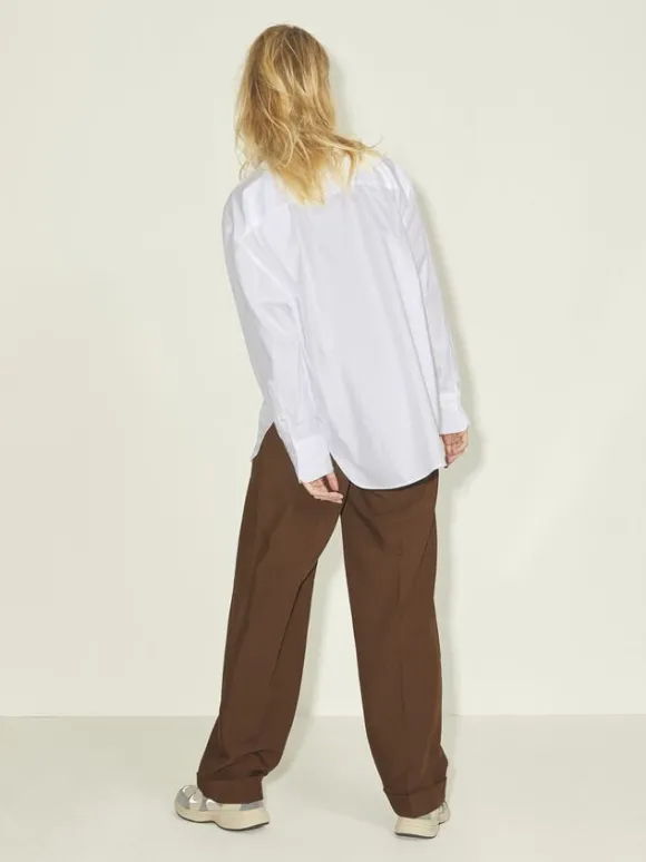 JXJAMIE LS RELAXED POPLIN SHIRT NOO
