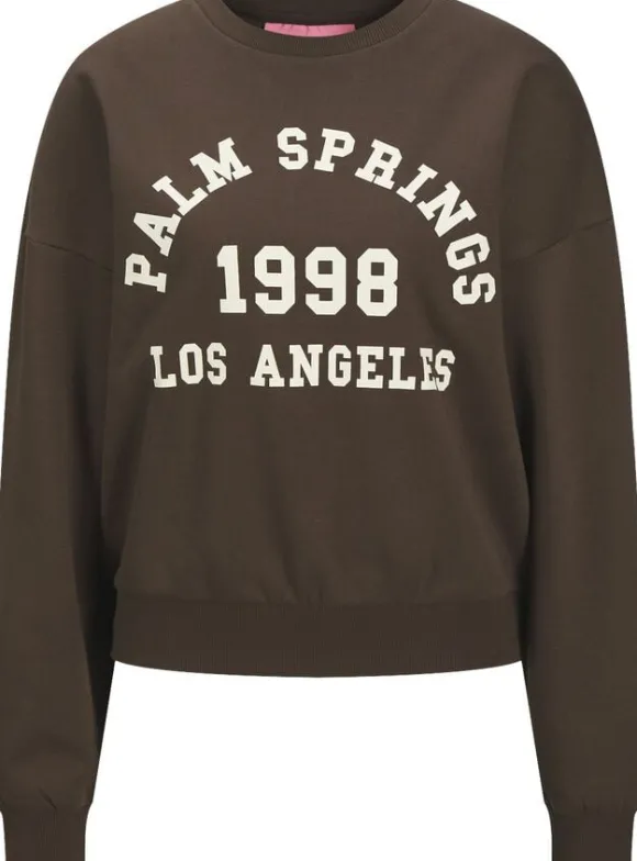 JXMERLE RLX SHORT LS CREW SWT LN