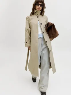 JXSKYLA LONG MAC COAT OTW