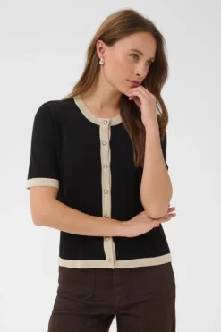KAlizza Contrast Cardigan