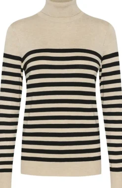 KAlizza Striped Roll Neck