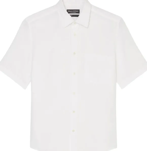 Kent collar, short sleeves, one rec