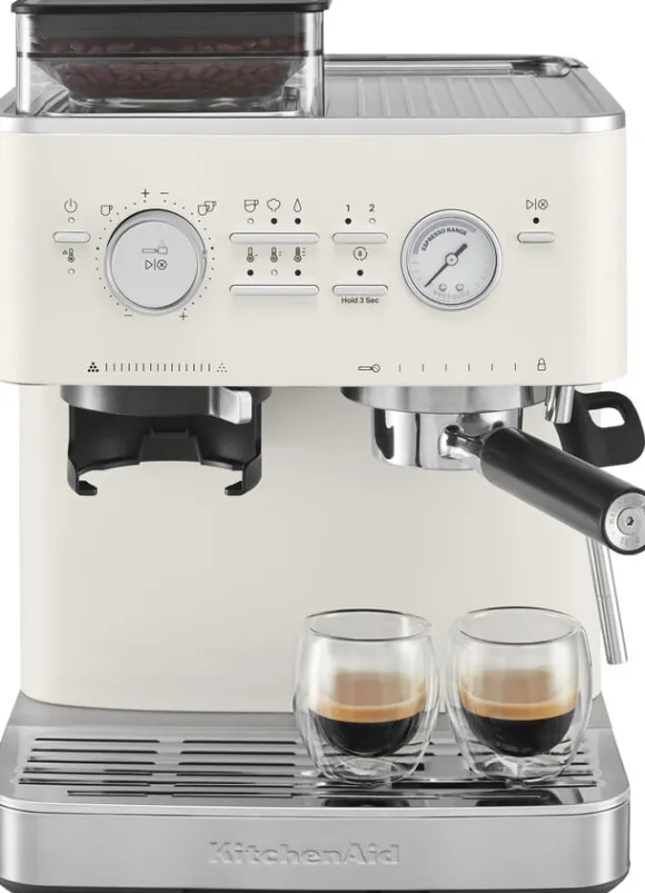 KITCHENAID halvautomatisk espressomaskine-5KES6551EPL