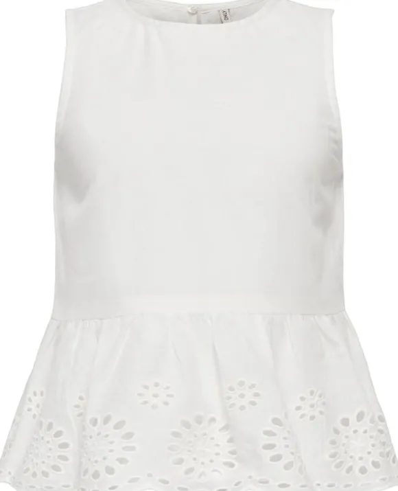 KMGBONDI LIFE SL EMBROIDERY TOP WVN
