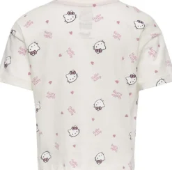 KMGKITTY LIFE SS LOOSE PRINTED TEE