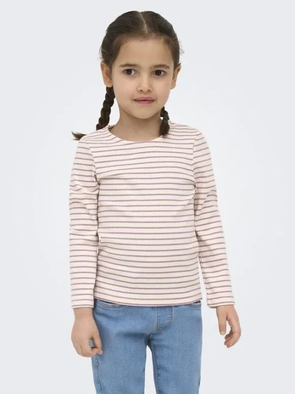 KMGMAUDE LIFE STRIPE LS TOP JRS NOO