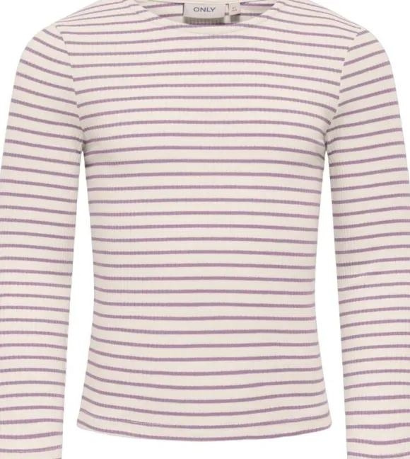 KMGMAUDE LIFE STRIPE LS TOP JRS NOO