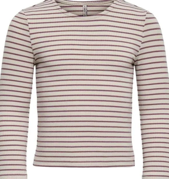 KMGMAUDE LIFE STRIPE LS TOP JRS NOO