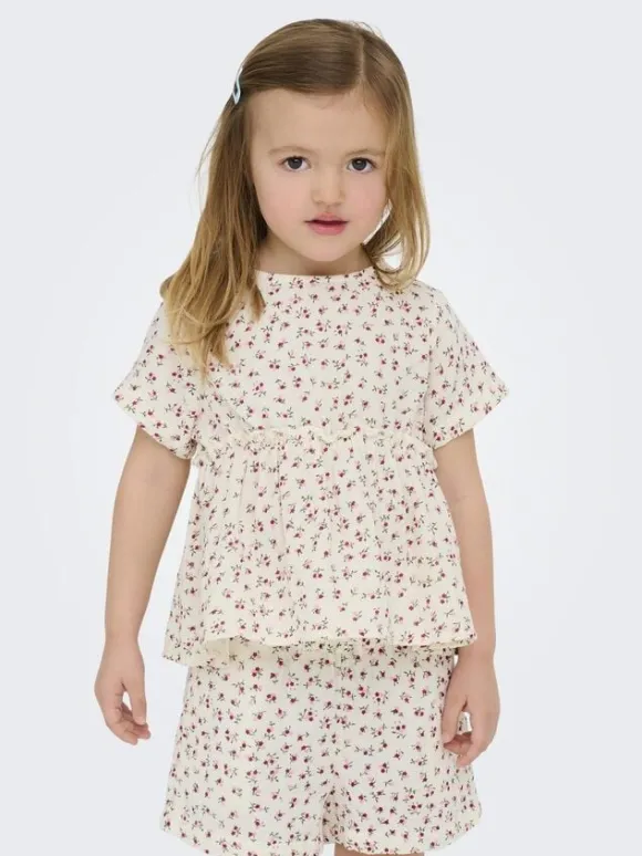 KMGTHYRA LIFE S/S TOP WVN NOOS