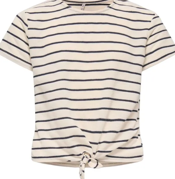 KOGJANA SS STRIPED KNOT TOP JRS