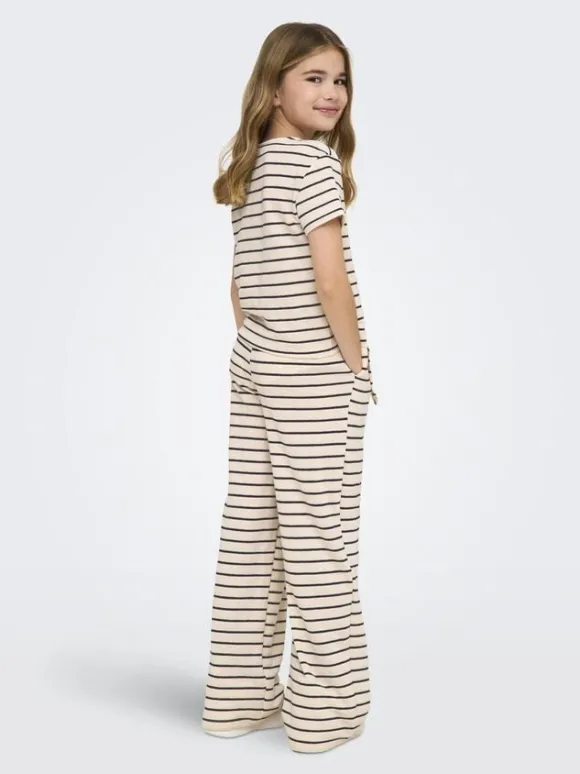 KOGJANA SS STRIPED KNOT TOP JRS