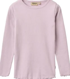 Langærmet Rib T-shirt Ida