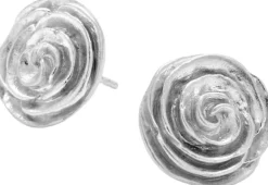 Large Rose Earsticks