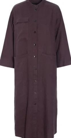 Lazy linen skjortekjole