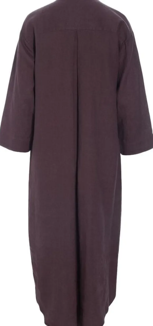 Lazy linen skjortekjole