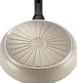Ledro Stekpanna 28 Beige Rund Aluminum
