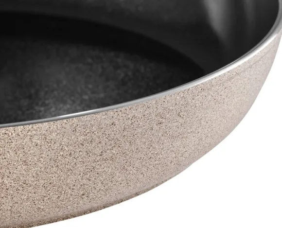 Ledro Stekpanna 32 Beige Rund Aluminum