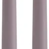 LED taper candle, Light lavender, Smooth, 2,3x32 cm / 2-pack
