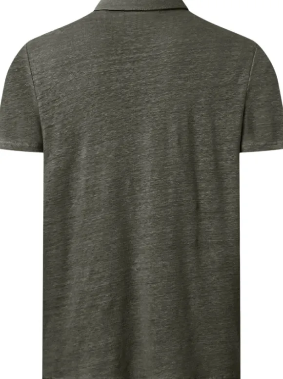 Linen polo - GOTS/Vegan