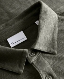 Linen polo - GOTS/Vegan