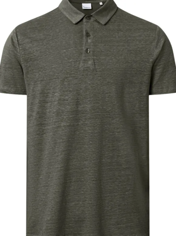 Linen polo - GOTS/Vegan
