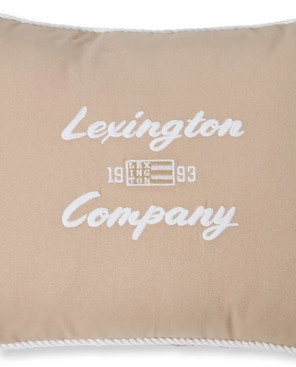 Logo Organic Cotton 40x30 Pillow