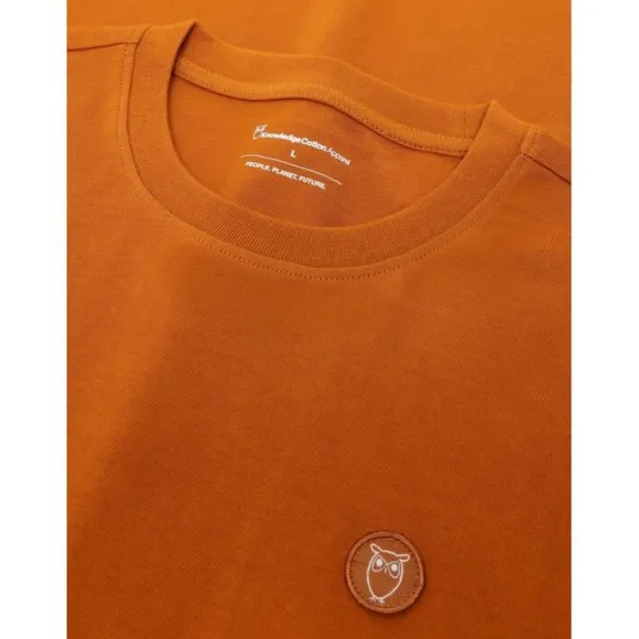 LOKE badge tee - Regenerative Organic Certified� - GOTS/Vega