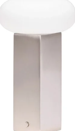 Low Portable Lamp Nickel