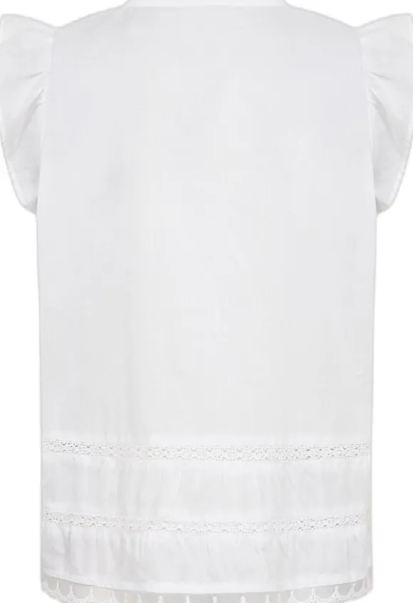 LR-ROSY 2 Bluse Hvid
