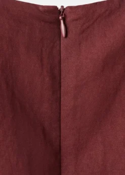 Lyocell dress with knot detail