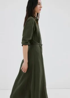 Lyocell shirt dress