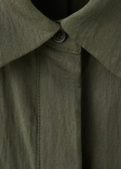 Lyocell shirt dress