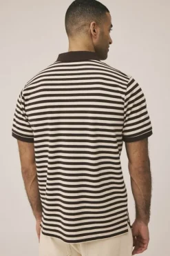 Maddox 3 stripe polo GOTS