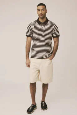 Maddox 3 stripe polo GOTS