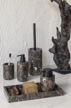 MARBLE toothbrush holder