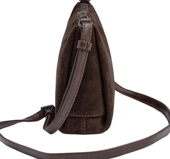Marcimbg Crossbody Bag, Suede